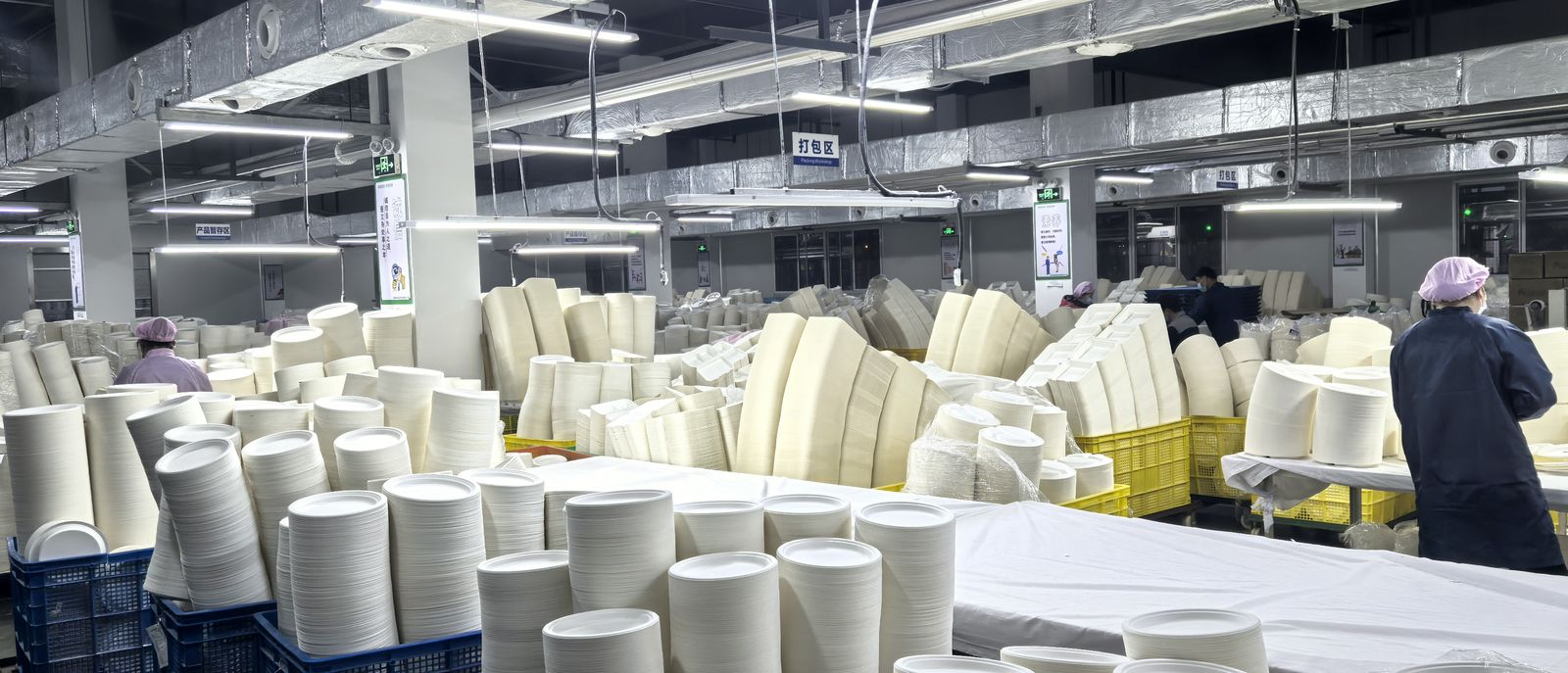 Modgreen production line